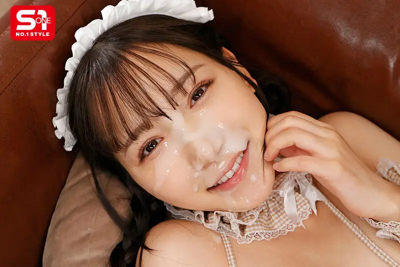 俺専属の超可愛いメイドは大量顔射がいっちばん喜ぶので、顔面ぶっかけSEXでたっぷり可愛がってやる! 三田真鈴(sone00671) シーン4